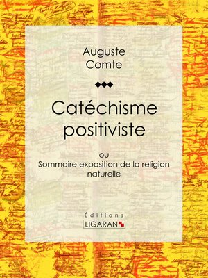 cover image of Catéchisme positiviste
